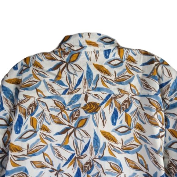 Hang Ten Mens Short Sleeve Hawaii Aloha Shirt Button Down Leaf Print Sz. XL NWT! - Picture 4 of 13